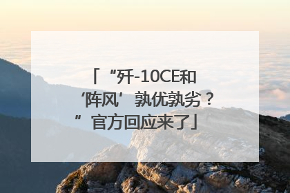 “歼-10CE和‘阵风’孰优孰劣？”官方回应来了