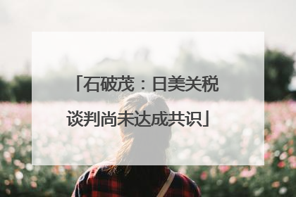 石破茂：日美关税谈判尚未达成共识