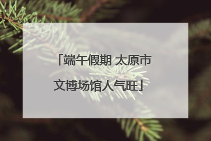 端午假期 太原市文博场馆人气旺