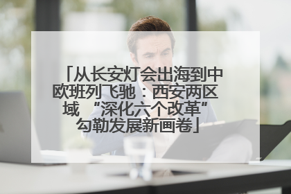 从长安灯会出海到中欧班列飞驰：西安两区域 “深化六个改革” 勾勒发展新画卷