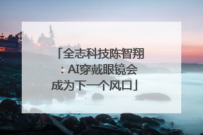 全志科技陈智翔：AI穿戴眼镜会成为下一个风口