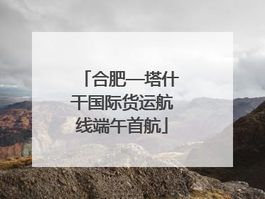 合肥—塔什干国际货运航线端午首航