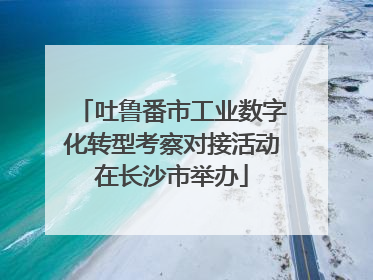 吐鲁番市工业数字化转型考察对接活动在长沙市举办