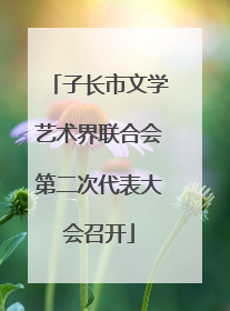 子长市文学艺术界联合会第二次代表大会召开