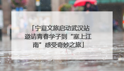 宁夏文旅启动武汉站 邀请青春学子到“塞上江南”感受奇妙之旅