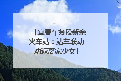 宜春车务段新余火车站：站车联动劝返离家少女