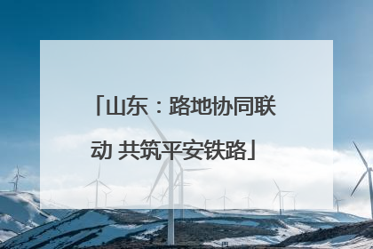 山东：路地协同联动 共筑平安铁路