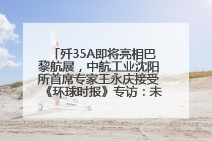 歼35A即将亮相巴黎航展，中航工业沈阳所首席专家王永庆接受《环球时报》专访：未来数量可以有很多