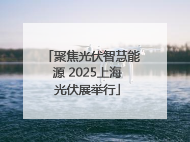 聚焦光伏智慧能源 2025上海光伏展举行