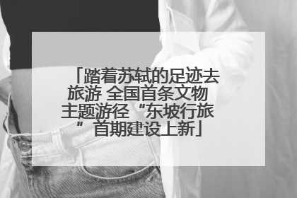 踏着苏轼的足迹去旅游 全国首条文物主题游径“东坡行旅”首期建设上新