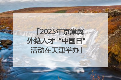 2025年京津冀外籍人才“中国日”活动在天津举办
