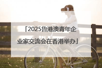 2025鲁港澳青年企业家交流会在香港举办