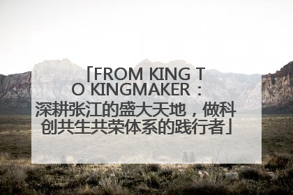 FROM KING TO KINGMAKER：深耕张江的盛大天地，做科创共生共荣体系的践行者